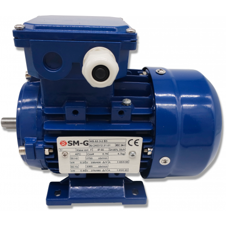 SILNIK ELEKTRYCZNY 0,37kW 400V 2750 OBR 3FAZOWY
